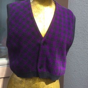 🇺🇸 Joan Vass Cotton Vest, OS